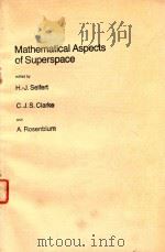 MATHEMATICAL ASPECTS OF SUPERSPACE   1984  PDF电子版封面  9027718059  ED. BY H. J. SEIFERT 