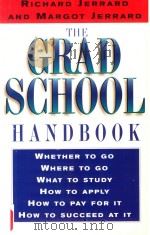 THE GRAD SCHOOL HANDBOOK:AN INSIDER'S GUIDE TO GETTING IN AND SUCCEEDING（1998 PDF版）