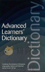 THE WORDSWORTH ADVANCED LEARNERS' DICTIONARY   1998  PDF电子版封面  1853267635   