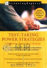 TEST-TAKING POWER STRATEGIES     PDF电子版封面  1576856338   