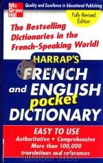 HARRAP'S FRENCH AND ENGLISH POCKET DICTIONARY     PDF电子版封面  0071440704   