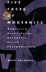 FIVE FACES OF MODERNITY（1987 PDF版）