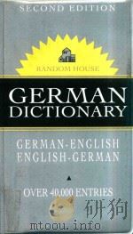 RANDOM HOUSE GERMAN DICTIONARY SECOND EDITION（1996 PDF版）