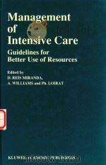 MANAGEMENT OF INTENSIVE CARE（1974 PDF版）