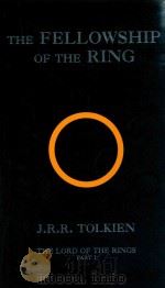 THE EFLLOWSHIP OF THE RING   1974  PDF电子版封面  0261102354  J.R.R.TOLKIEN 