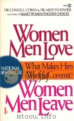 WOMEN MEN LOVE WOMEN MEN LEAVE   1987  PDF电子版封面  0451166418  DR.CONNELL COWAN & DR.MELVYN K 