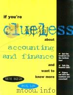 IF YOU'RE CLUELESS ABOUT ACCOUNTING AND FINANCE AND WANT TO KNOW MORE（1998 PDF版）
