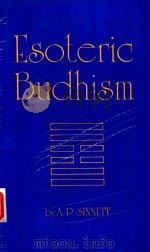 ESOTERIC BUDDHISM（1973 PDF版）