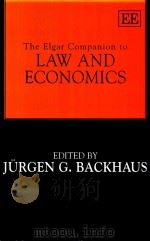 THE ELGAR COMPANION TO LAW AND ECONOMICS（1999 PDF版）