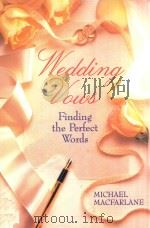 WEDDING VOWS   1999  PDF电子版封面  0806906393  MICHAEL MACFARLANE 