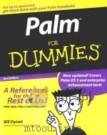 PALM FOR DUMMIES 2ND EDITION     PDF电子版封面  0764516744  BILL DYSZEL 
