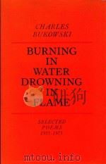BURNING IN WATER DROWNING IN FLAME   1992  PDF电子版封面  0876851928  CHARLES BUKOWSKI 