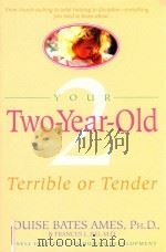 YOUR TWO-YEAR-OLD:TERRIBLE OR TENDER   1976  PDF电子版封面  0440506386   