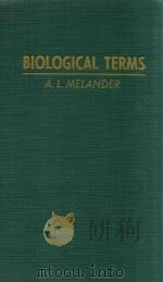 SOURCE BOOK OF BIOLOGICAL TERMS   1937  PDF电子版封面     