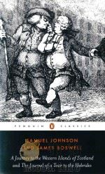 A JOURNEY TO THE WESTERN ISLANDS OF SCOTLAND AND THE JOURNAL OF A TOUR TO THE HEBRIDES   1984  PDF电子版封面  0140432213  SAMUEL JOHNSON 