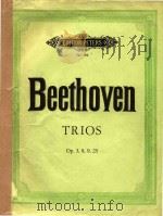 Trios     PDF电子版封面    L.van Beethoven曲 