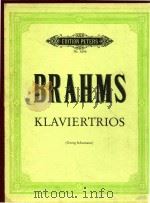 Klaviertrios     PDF电子版封面    Johannes Brahms曲 