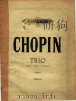 Trio     PDF电子版封面    Fr.Chopin曲 