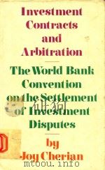 Investment contracts and arbitration（1975 PDF版）