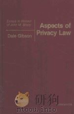 Aspects of Privacy Law（1980 PDF版）