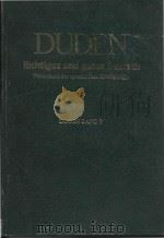 Duden : richtiges und gutes Deutsch : Worterbuch der sprachlichen Zweifelsfalle（1985 PDF版）