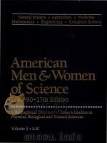 American men & women of science   1989  PDF电子版封面  0835225682   