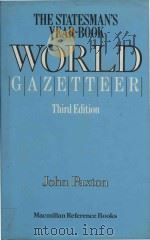 The statesman s year-book world gazetteer（1986 PDF版）