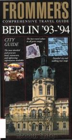 Frommer s comprehensive travel guide. Berlin 93- 94（1993 PDF版）