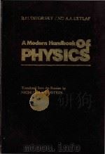 A modern handbook of physics   1982  PDF电子版封面    B M (Boris Mikhailovich) IAvor 