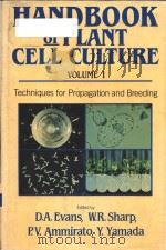 Handbook of plant cell culture.   1983  PDF电子版封面  0029492300   