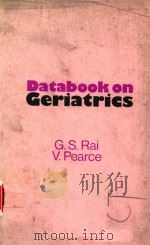 DATABOOK ON GERIATRICS   1980  PDF电子版封面    G.S.RAIEDITED 