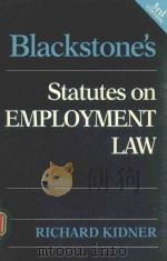 Blackstone's statutes on employment law（1988 PDF版）
