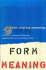 FORM MIMING MEANING ICONICITY IN LANGUAGE AND LITERATURE（1999 PDF版）