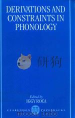 DERIVATIONS AND CONSTRAINTS IN PHONOLOGY   1997  PDF电子版封面  0198236905  IGGY ROCA 