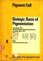 PIGMENT CELL 4   1979  PDF电子版封面    S.N.KLAUS 