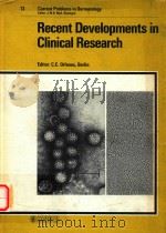 CURRENT PROBLEMS IN DERMATOLOGY RECENT DEVELOPMENTS IN CLINICAL RESEARCH（1985 PDF版）
