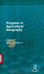 PROGRESS IN AGRICULTURAL GEOGRAPHY（1986 PDF版）