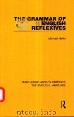 THE GRAMMAR OF ENGLISH REFLEXIVES（1979 PDF版）