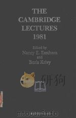 THE CAMBRIDGE LECTURES（1982 PDF版）