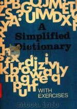 A SIMPLIFIED DICTIONARY   1979  PDF电子版封面     