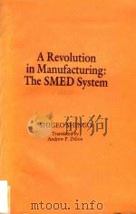 A revolution in manufacturing  the SMED system   1985  PDF电子版封面  0915299038  Shigeo Shingo 