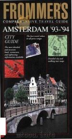 Frommer's comprehensive travel guide Amsterdam '93-'94（1993 PDF版）