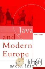 JAVA AND MODERN EUROPE AMBIGUOUS ENCOUNTERS（1997 PDF版）