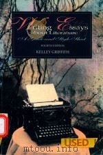 WRITING GSSAYS ABOUT LITERATURE A GUIDE AND FTYLE FHEET（1994 PDF版）