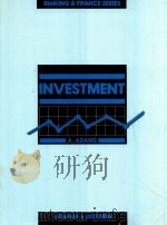 BANKING AND FINANCE SERIES INVESTMENT   1989  PDF电子版封面  0860105687  ANDREW ADAMS 