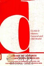 CLASS D HISTORY:GENERAL AND OLD WORLD   1983  PDF电子版封面  0810317559  HELEN SAVAGE 