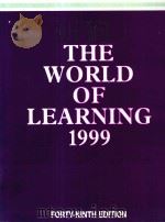 THE WORLD OF LEARNING 1999（1998 PDF版）