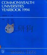 COMMONWEALTH UNIVERSITIES YEARBOOK 1994 VOLUME 2   1994  PDF电子版封面  0851431437  A DIRECTORY TO THE UNIVERSITIE 