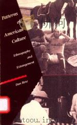 PATTERNS OF AMERICAN CULTURE ETHNOGRAPHY & ESTRANGEMENT（1989 PDF版）