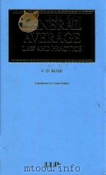 General Average:Law and Practice   1997  PDF电子版封面  1859781586   